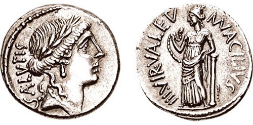 acilia roman coin denarius
